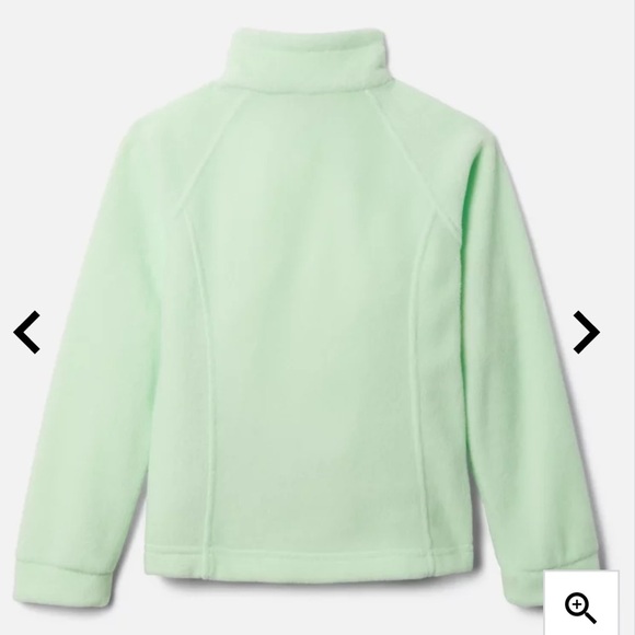 COLUMBIA Benton Springs Fleece Zip Jacket in Key West Youth 14/16 - Picture 3 of 8